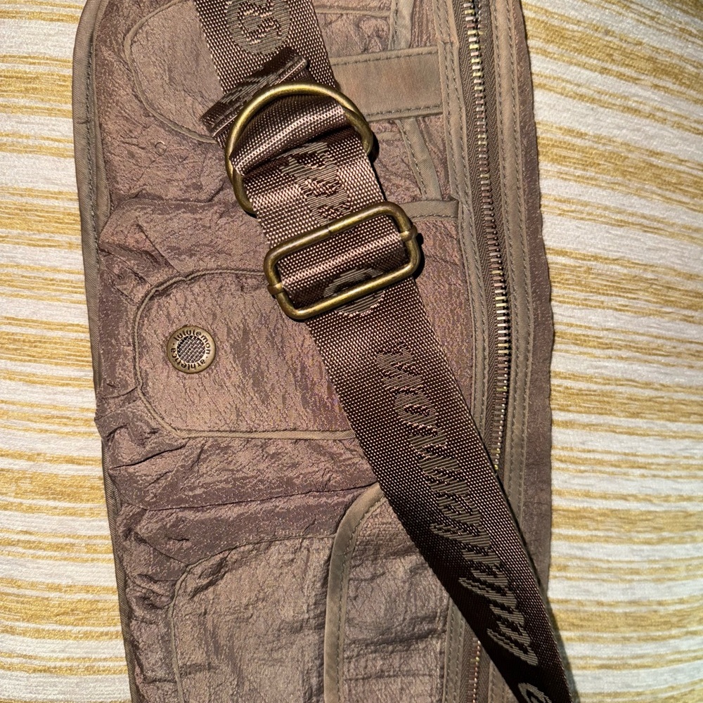 Lululemon Athletica Brown Pet Carrier